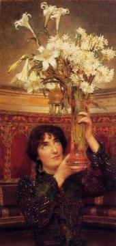 A Flag of Truce Artwork by Sir Lawrence Alma Tadema