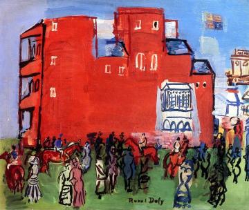 Ascot Artwork by Raoul Dufy