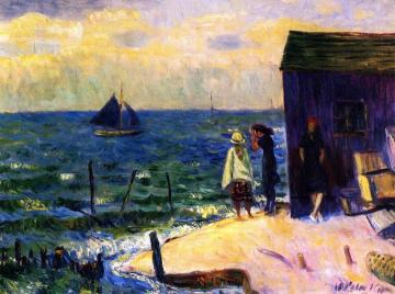 Bellport, Long Island Artwork by William James Glackens