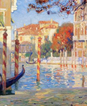 Grand Canal, Venice Artwork by Aldro Thompson Hibbard