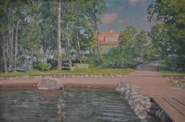 The Summerhouse in Bestorp Artwork by Johan Krouthén