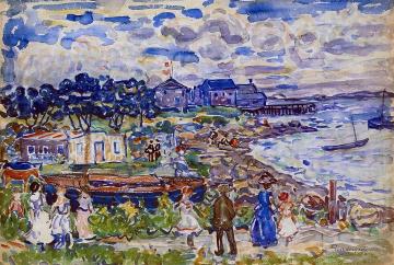 The Cove Artwork by Maurice Prendergast