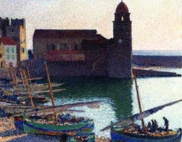 Le Port Collioure Artwork by Henri Martin