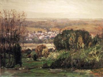 Ohio Valley and Kentucky Hills Artwork by Lewis Henry Meakin