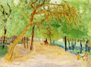 The Bois de Boulogne Artwork by Pierre Bonnard