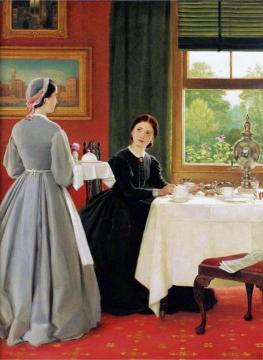 Afternoon Tea Artwork by George Dunlop Leslie
