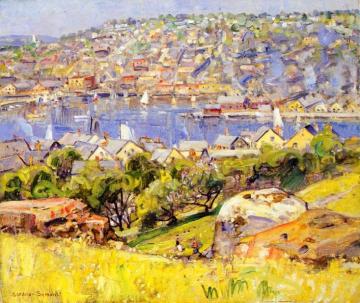 Fishing Village, St. Ives Artwork by George Gardner Symons