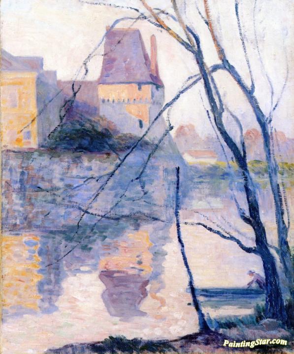 The Chateau du Pierrefonds Artwork by Henri Lebasque