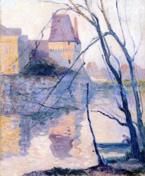 The Chateau du Pierrefonds Artwork by Henri Lebasque