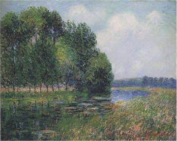 By the Eure Artwork by Gustave Loiseau