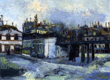 The Viaduct Artwork by Maurice Utrillo