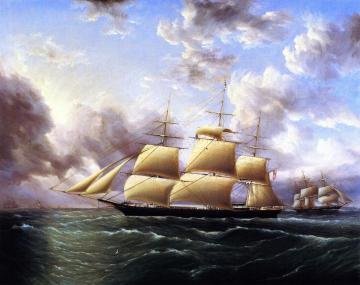 The Clipper Artwork by James E. Buttersworth