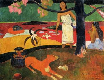 Tahitian Pastorals Artwork by Paul Gauguin