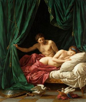 Mars & Venus, "allegory Of Peace" Artwork by Louis Jean François Lagrenée