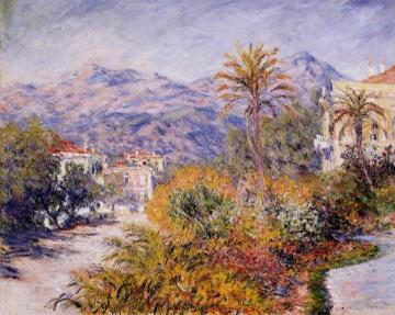 Strada Romada in Bordighera Artwork by Claude Oscar Monet