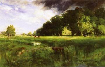 Summer Squall Artwork by Thomas Moran