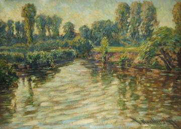 A Motif from Kolín Area Artwork by Václav Radimský