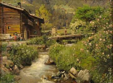 Gastein Artwork by Peder Mork Monsted