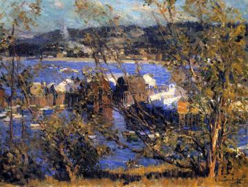 Monterey Bay Artwork by E. Charlton Fortune