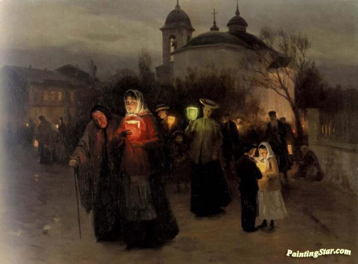 Holy Thursday Artwork by Nikolai Pimonenko