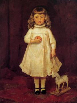 F. B. Duveneck as a Child Artwork by Frank Duveneck