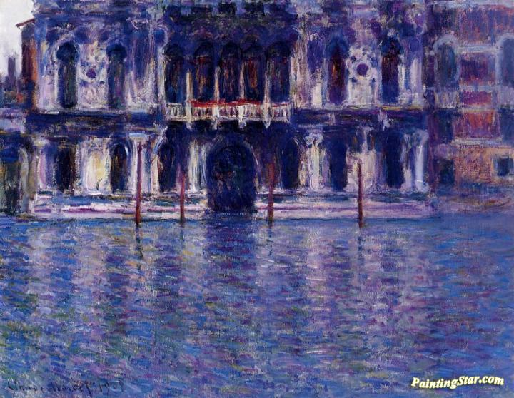 Palazzo Contarini Artwork by Claude Oscar Monet