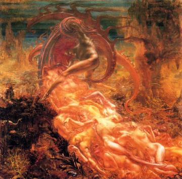 Satan's Treasures Artwork by Jean Delville