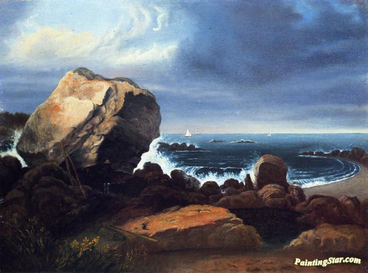 Scituate Beach, Massachusetts Artwork by Thomas Doughty
