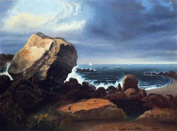Scituate Beach, Massachusetts Artwork by Thomas Doughty