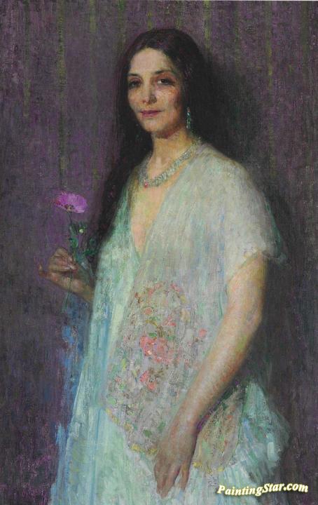 Woman of Samarcand Artwork by Hovsep Pushman