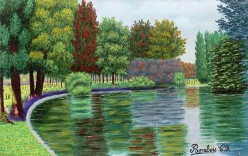 In the Park Artwork by Camille Bombois