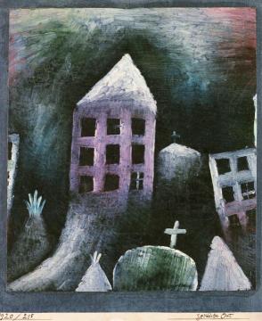 Destroyed Place Artwork by Paul Klee