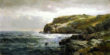 Rocky Coastline Artwork by William Trost Richards