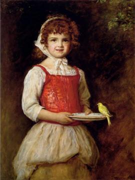 Merry Artwork by Sir John Everett Millais