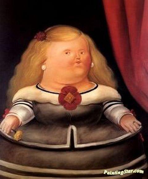 After Velasquez Artwork by Fernando Botero