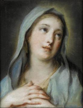 The Madonna Artwork by Rosalba Carriera