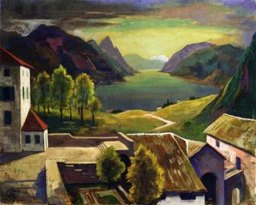 Montagnola Artwork by Karl Hofer