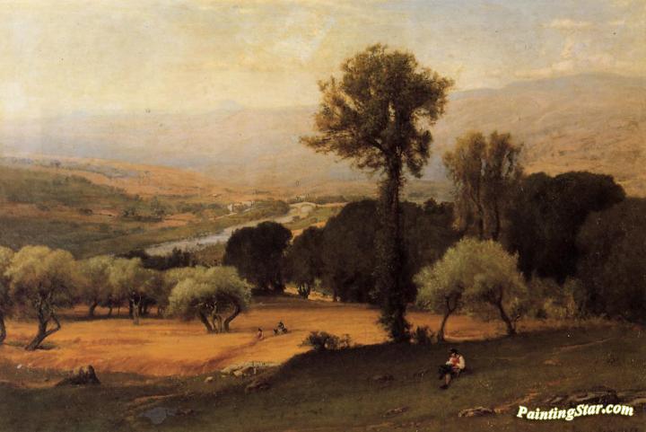 The Perugian Valley Artwork by George Inness