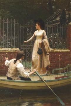 The Elopement Artwork by Edmund Blair Leighton