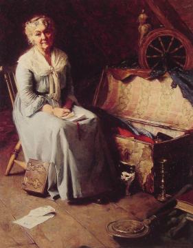 Attic Memories Artwork by Norman Rockwell