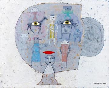 Reconstruction de l'être aimé Artwork by Victor Brauner