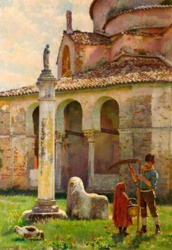 Byzantine Church at Torcello Artwork by William Logsdail