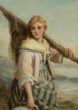 Fisher Girl Artwork by Robert Kemm