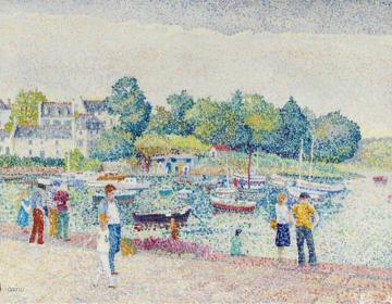 Pont l'Abbe Artwork by Yvonne Canu