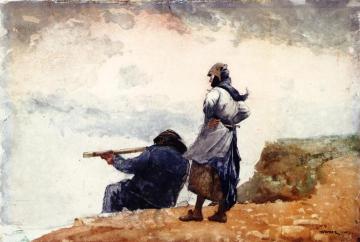The Lookout Artwork by Winslow Homer