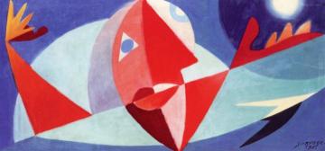 Face Artwork by Leopold Survage