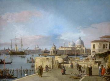 Entrance to the Grand Canal from the Molo, Venice Artwork by Giovanni Antonio Canal