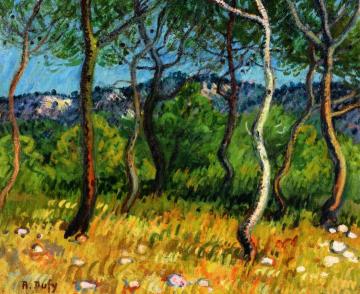 Martigues Landscape Artwork by Raoul Dufy