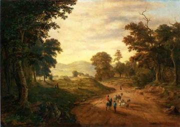 Hills and Dales Artwork by George Inness