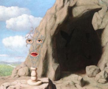 Les Grands Rendez-Vous Artwork by Rene Magritte